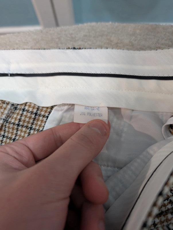 Hervorragender 3-teiliger Hahnentrittanzug