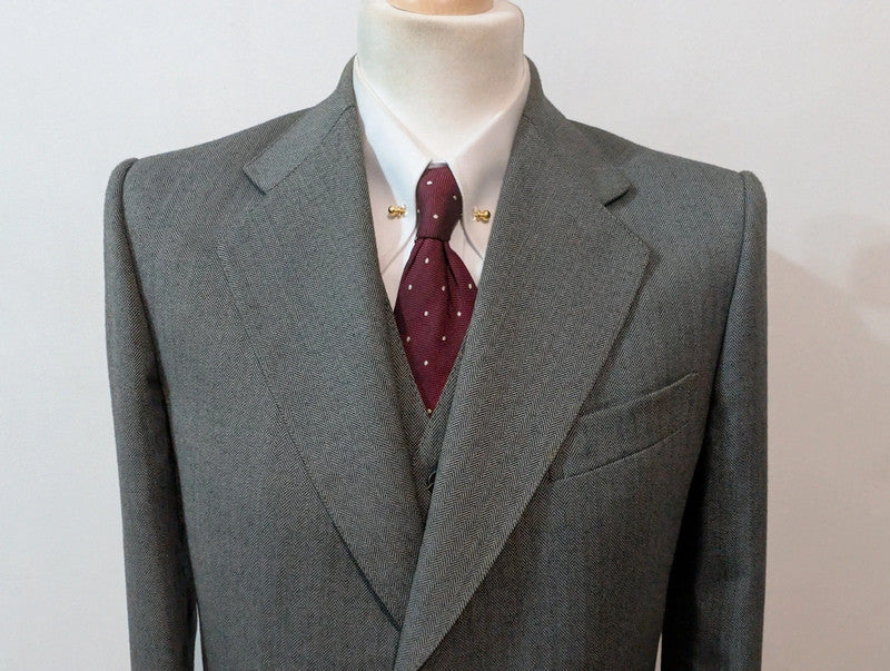 Original costume 3 piece a chevron en laine