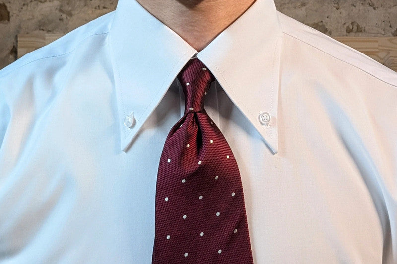 Chemise en Coton avec col Américain 10cm