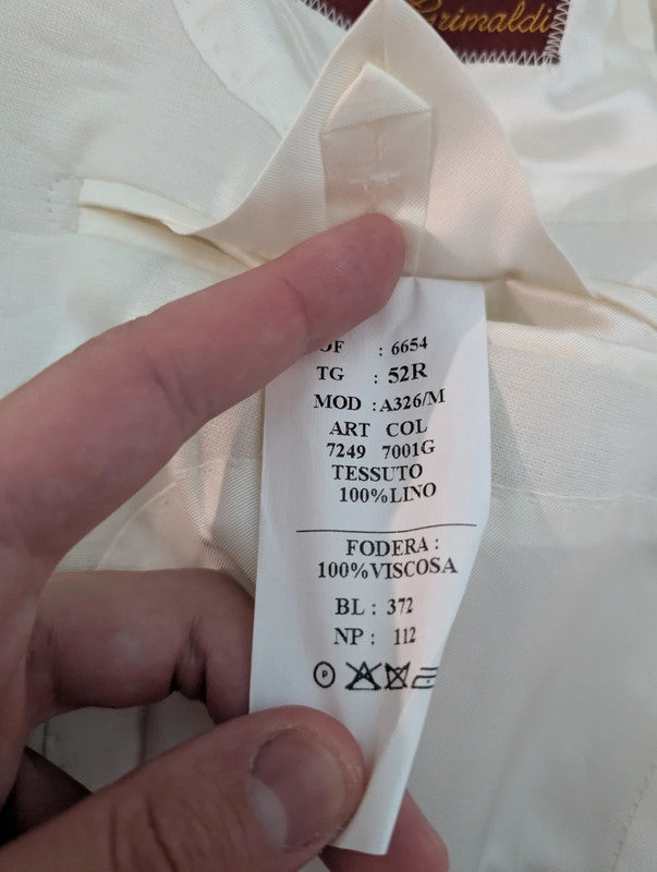 Angelique white linen costume
