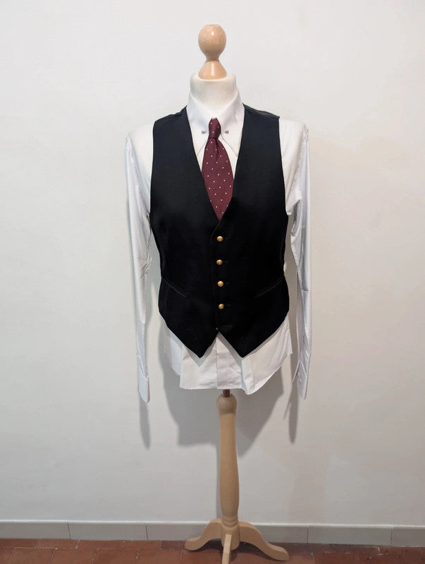 Fidèle costume 3 pièces croisé en laine