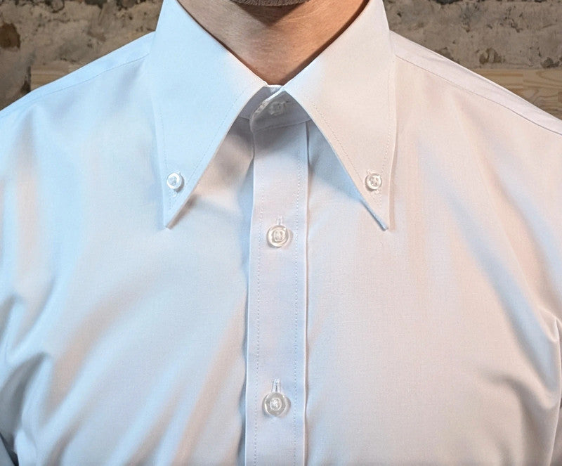 Chemise en Coton avec col Américain 10cm