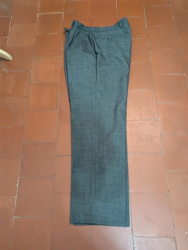 Classique costume 3 pieces gris en laine