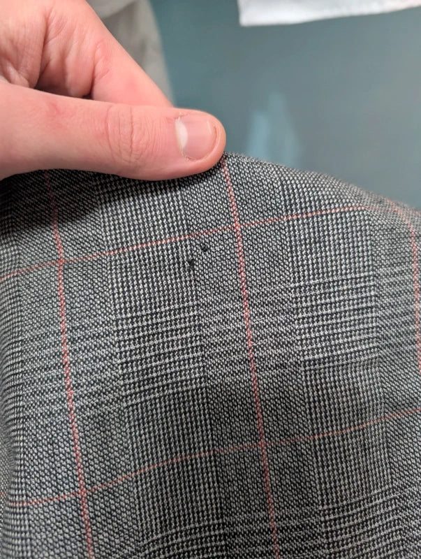 Magnifique costume croisé en flanelle