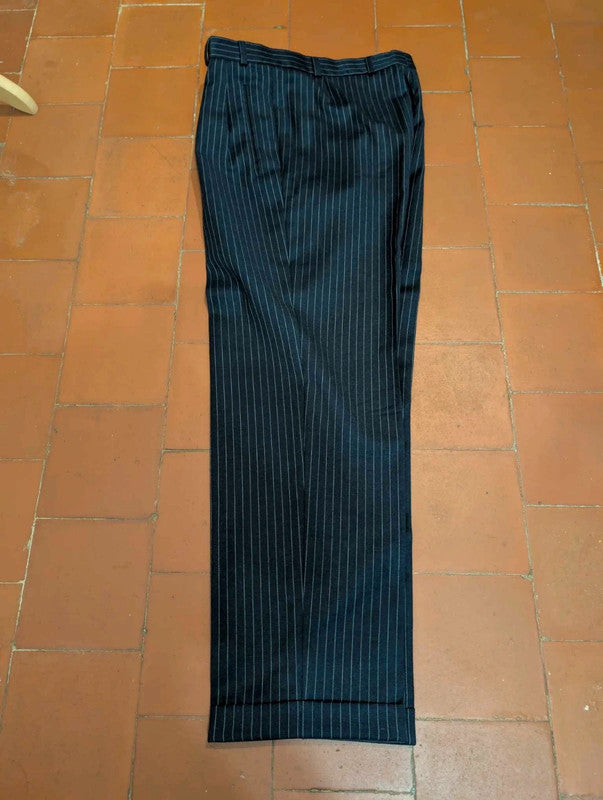 Fabuleux costume 3 pièces pinstripe en laine