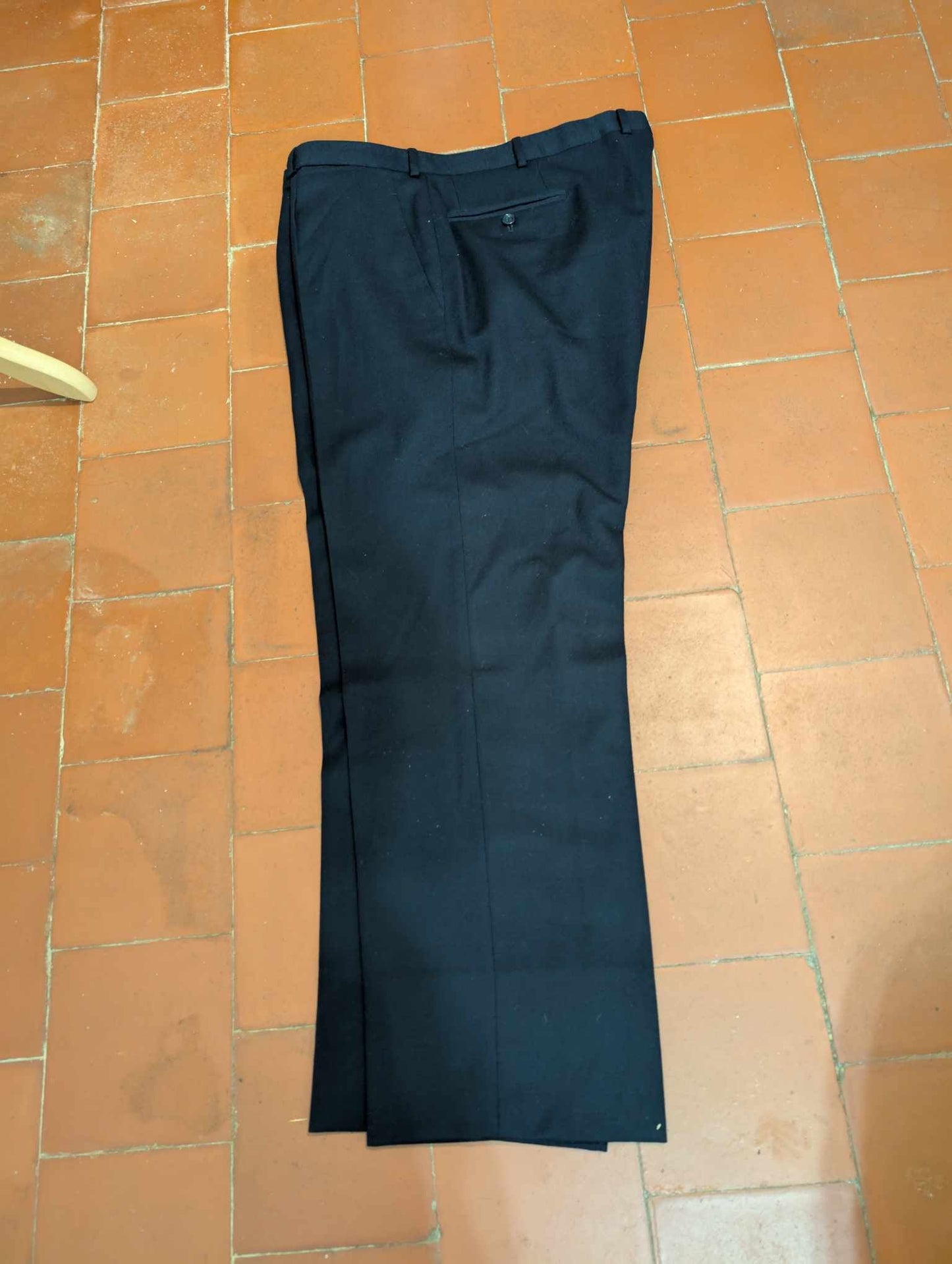 Fabuleux costume croisé en flanelle