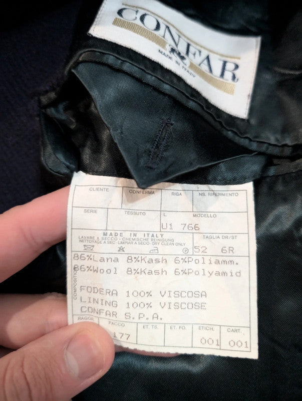 Impressionnant manteau polo coat en laine
