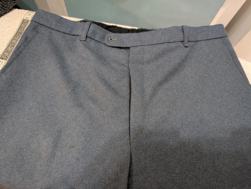 Mystérieux costume 3 piece en flanelle lourde