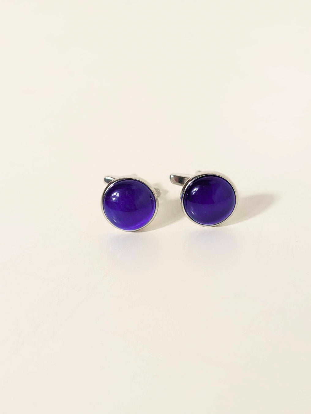 Sapphire Navy Blue Vintage Cufflinks