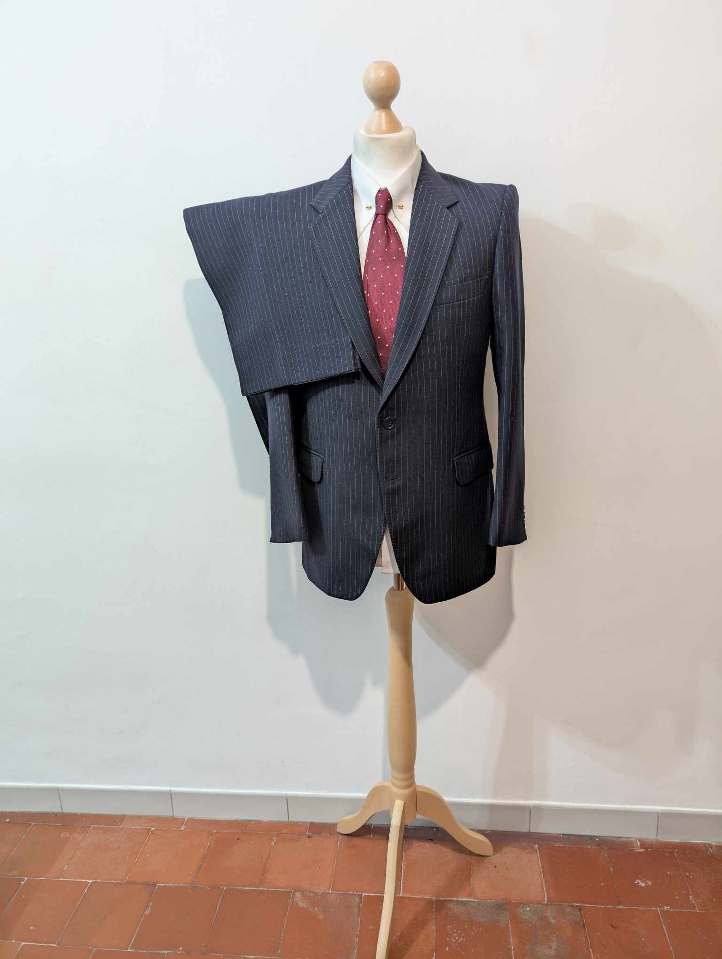 Légendaire costume pinstripe en laine