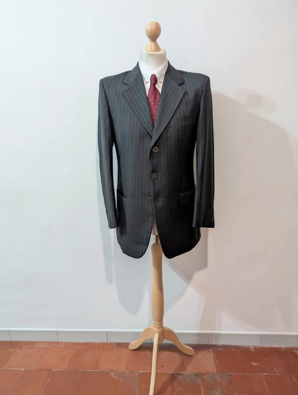 Magnifique costume pinstripe en laine