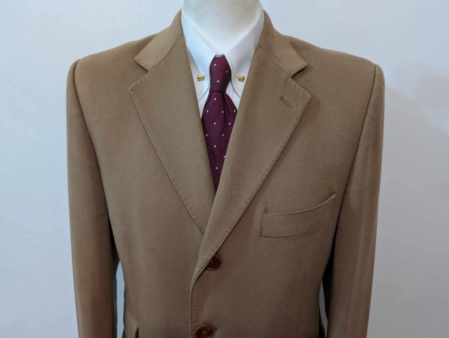 Lumineux manteau camel loropiana