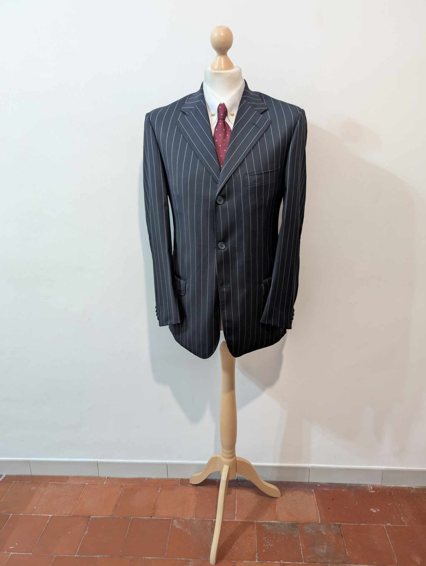 Légendaire costume chalkstripe en laine