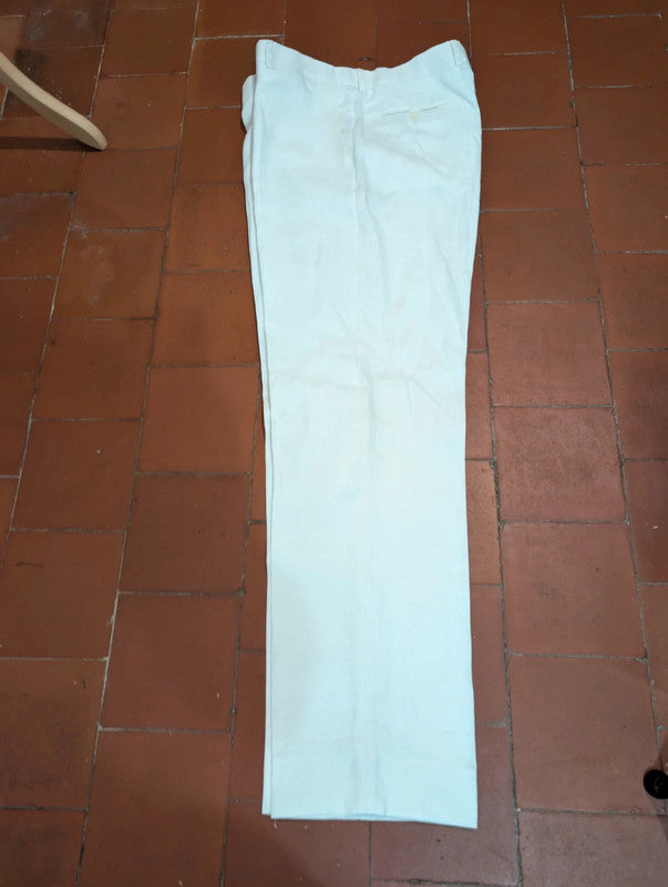 Angelique white linen costume
