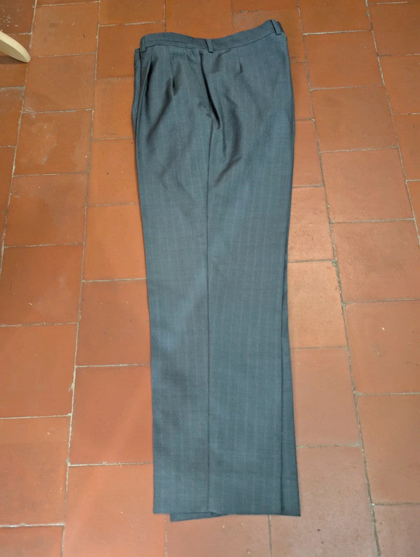 Costume croisé a rayure