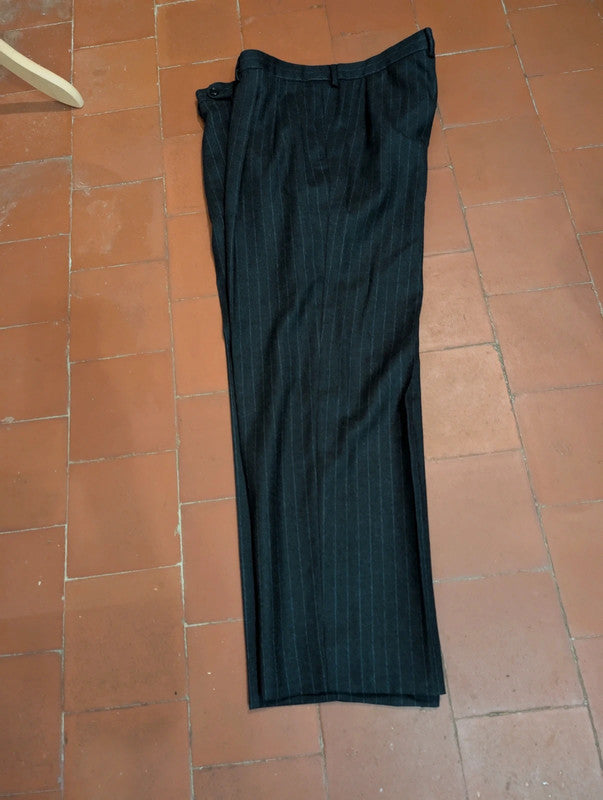 Terrifiant costume chalkstripe en flanelle lourde