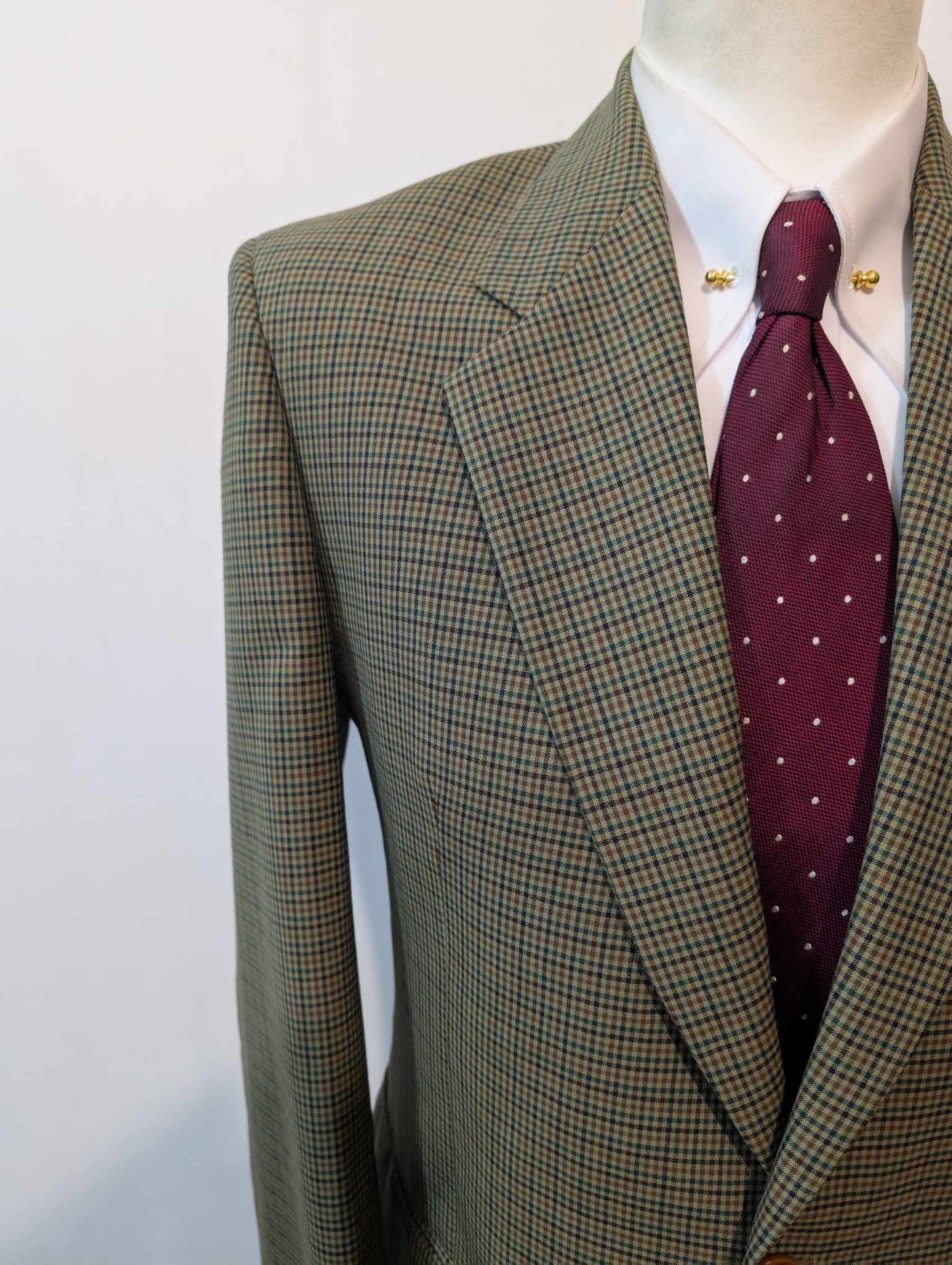Gentille veste verte en laine
