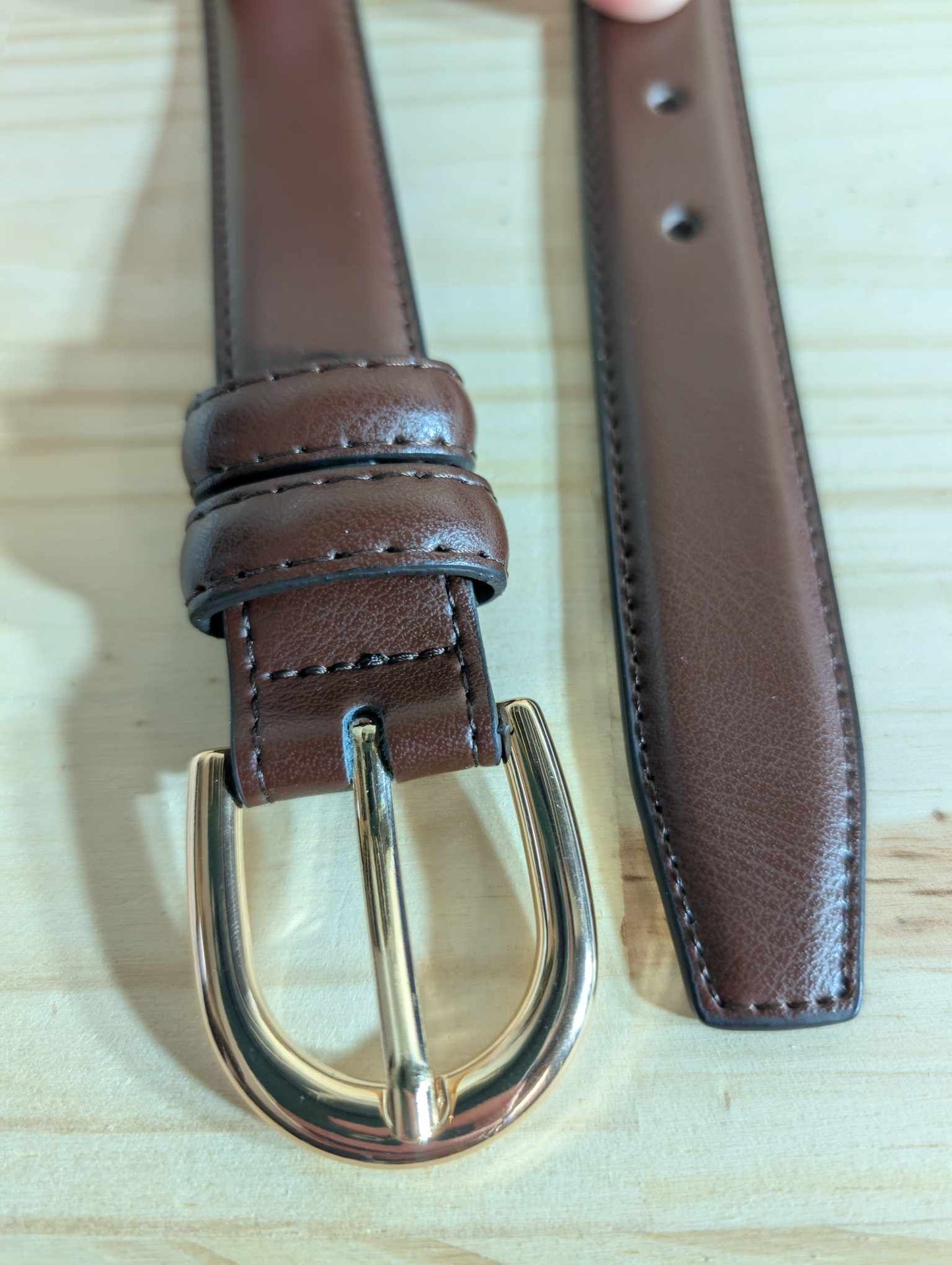 Ceinture 1.9cm en cuir de Vachette