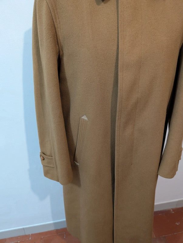 Lumineux loden camel en laine alpaga