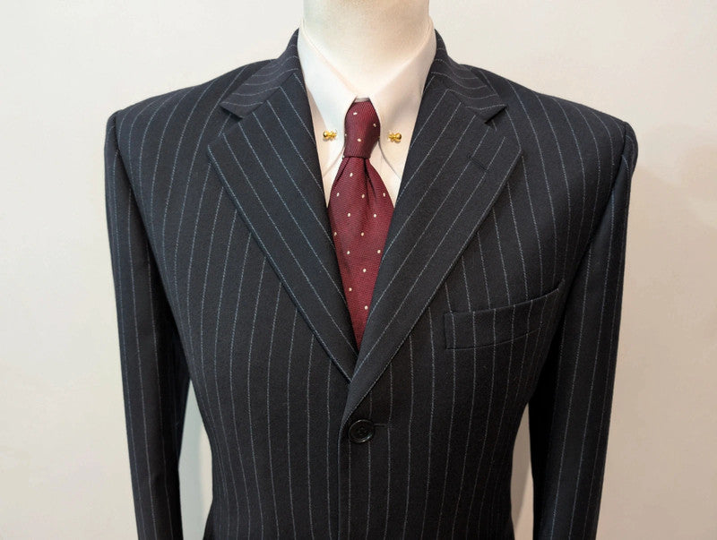 Merveilleux costume chalkstripe en flanelle
