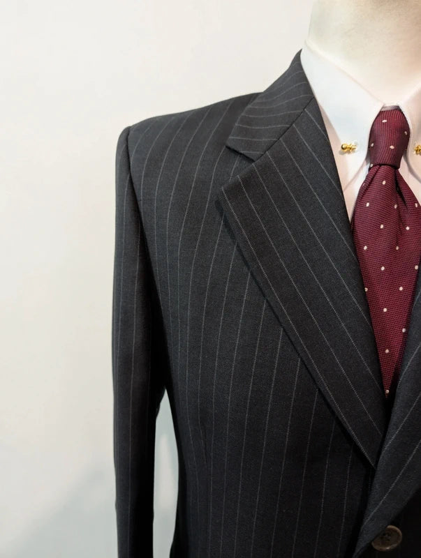 Magnifique costume pinstripe en laine