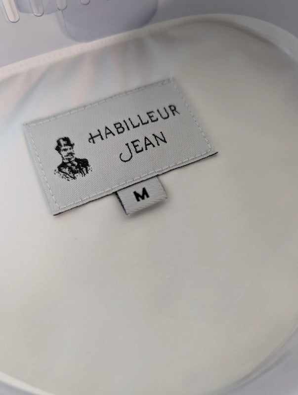 Cotton shirt with 10cm American collar