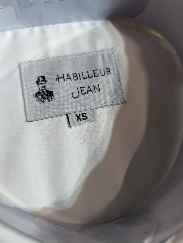 Cotton shirt with 10cm Italian collar