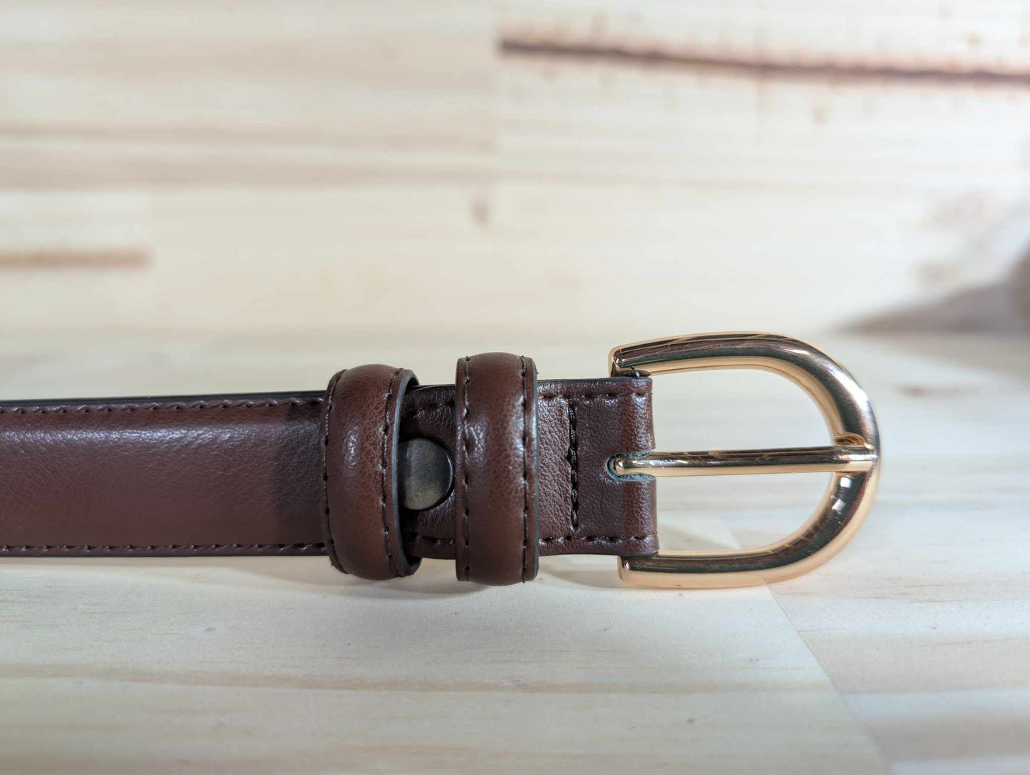 Ceinture 1.9cm en cuir de Vachette