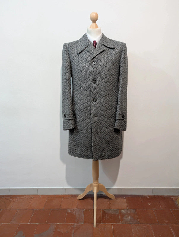 Magnifique manteau en tweed