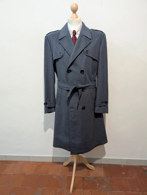 Trenchcoat aus Wolle