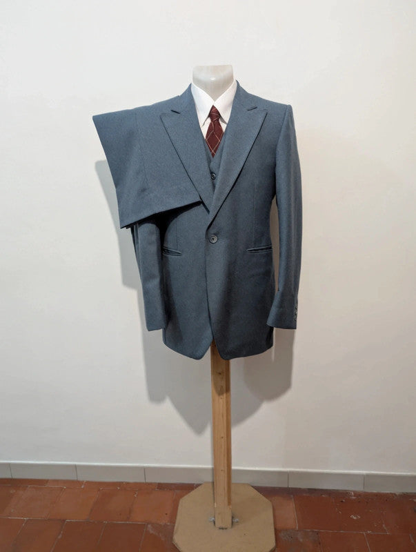 Mystérieux costume 3 piece en flanelle lourde