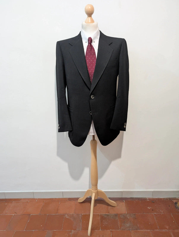 Super costume noir en laine