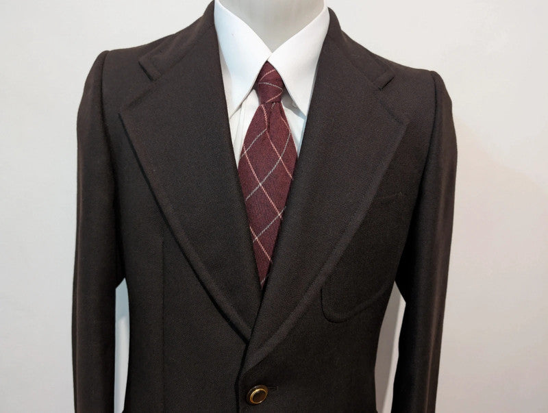 Schöne braune Wolljacke