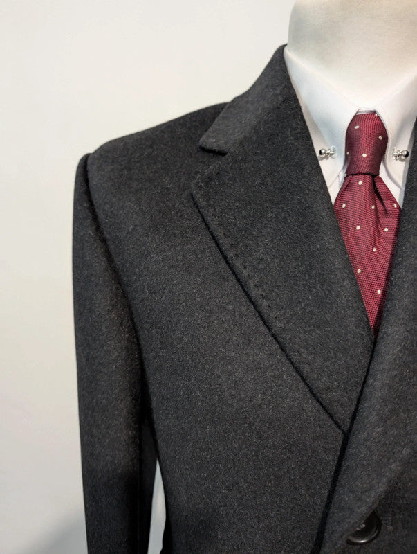 Soft gray wool coat
