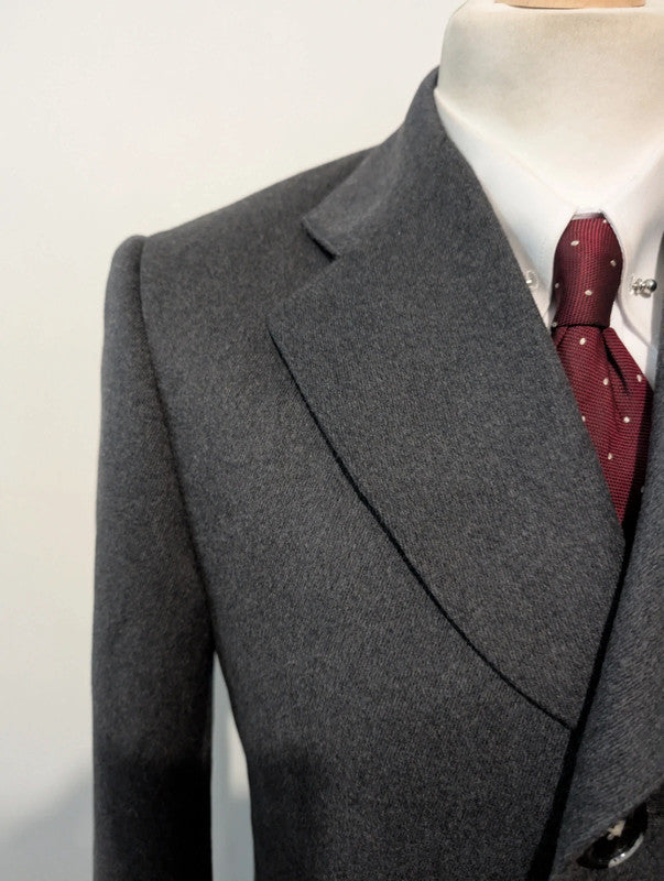 Beautiful gray wool coat