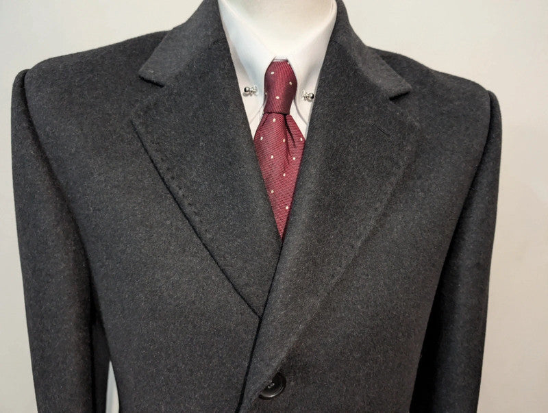 Soft gray wool coat