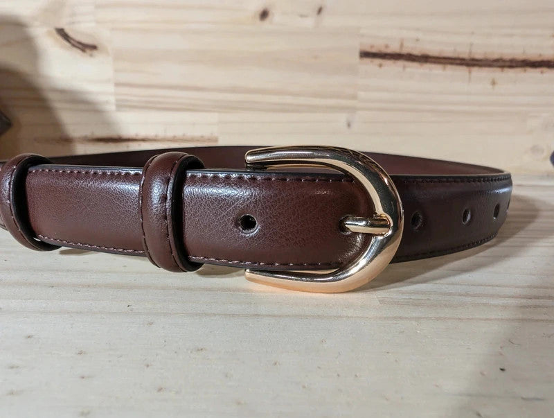 2,4 cm breiter Gürtel aus Rindsleder