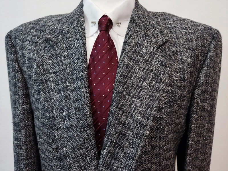 Superbe veste en laine et soie