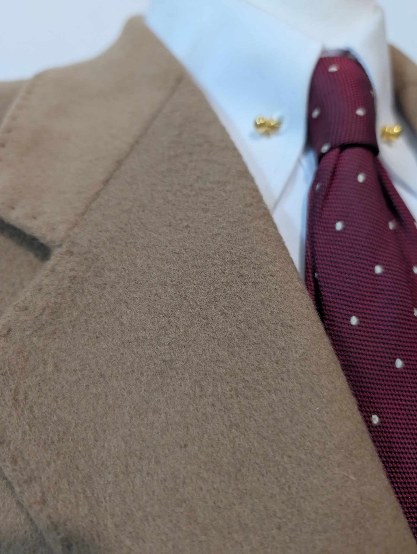 magnifique Manteau camel en laine