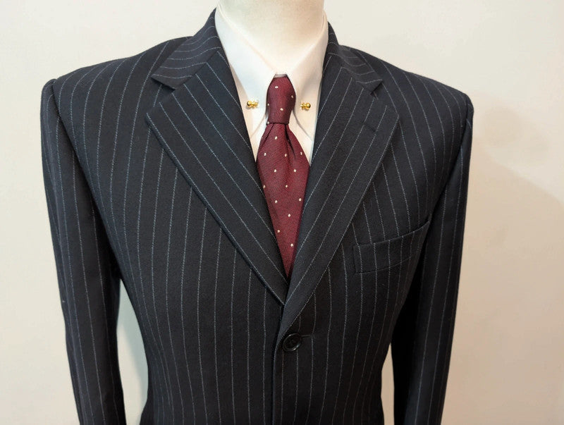 Merveilleux costume chalkstripe en flanelle