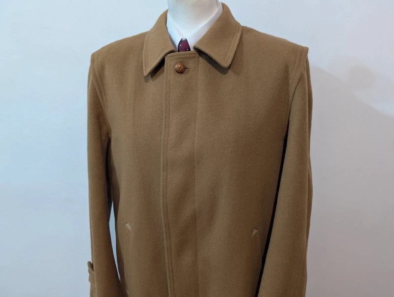 Lumineux loden camel en laine alpaga