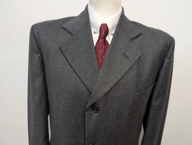 Génial manteau gris en laine