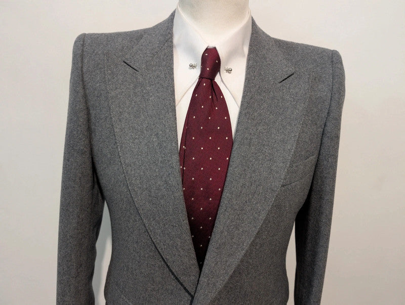 Sublime gray jacket in heavy flannel