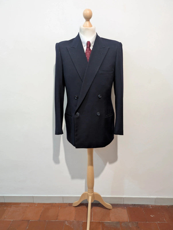 Incredible bespoke wool double-breasted suit