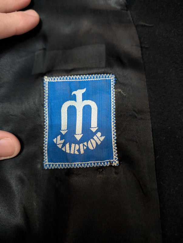 Magnifique manteau caban en laine