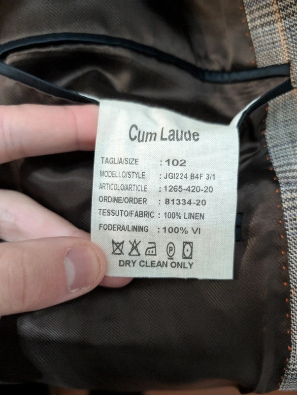 Gentille veste en lin