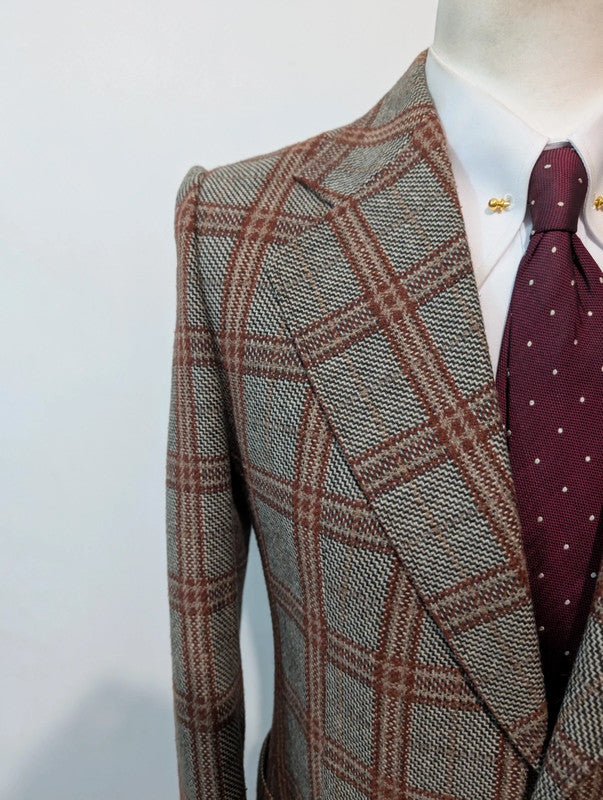Fabelhafte karierte Tweedjacke