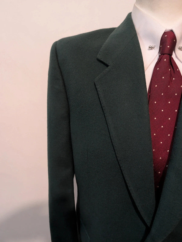 Schöne grüne Flanelljacke