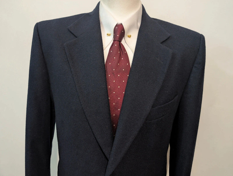 Chouet costume bleu marine en flanelle lourde