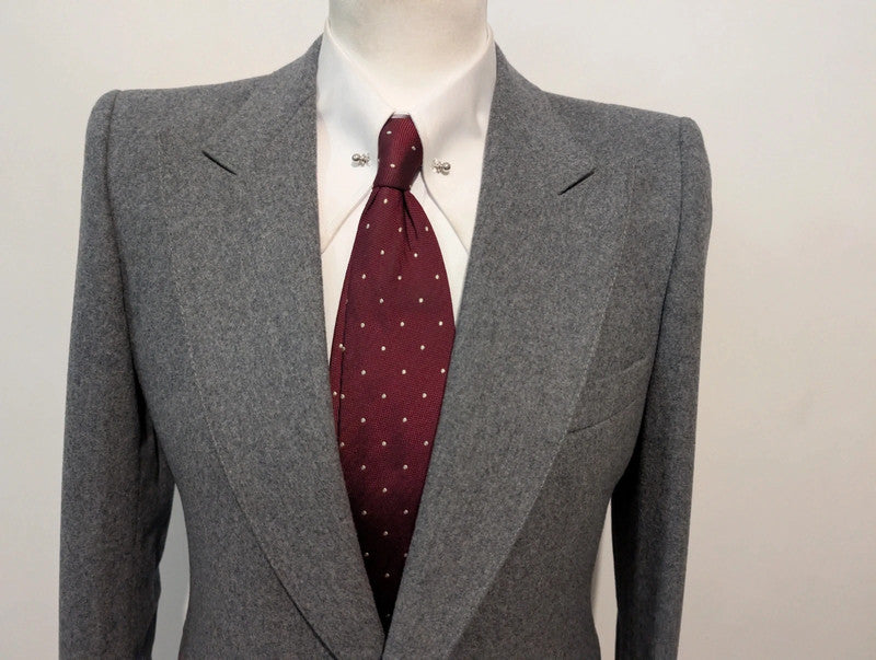 Sublime gray jacket in heavy flannel